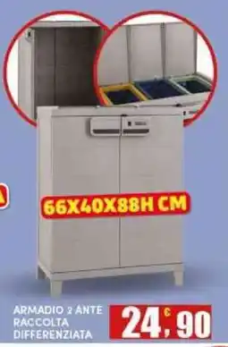 Maury's ARMADIO 2 ANTE RACCOLTA DIFFERENZIATA offerta