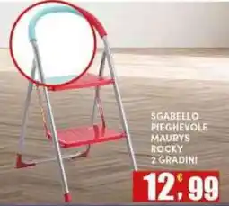 Maury's SGABELLO PIEGHEVOLE MAURYS ROCKY 2 GRADINI offerta