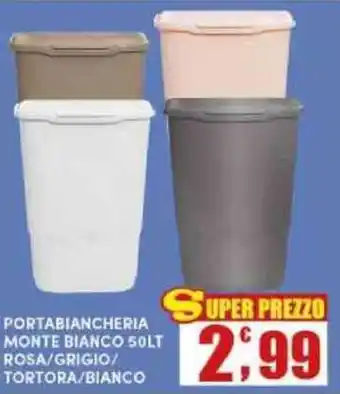 Maury's PORTABIANCHERIA MONTE BIANCO offerta