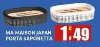 Maury's MA MAISON JAPAN PORTA SAPONETTA offerta