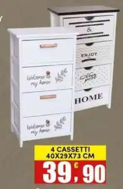 Maury's 4 CASSETTI offerta