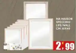Maury's MA MAISON SPECCHIO LIFE/WALL offerta