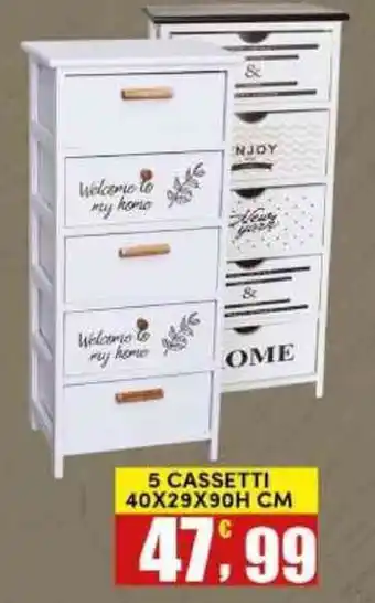 Maury's 5 CASSETTI offerta