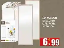 Maury's MA MAISON SPECCHIO LIFE/WALL offerta