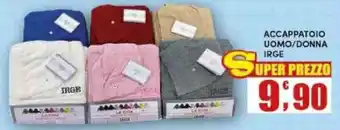 Maury's Accappatoio Uomo/Donna IRGE offerta