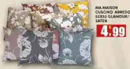 Maury's MA MAISON CUSCINO ARREDO GLAMOUR/SATEN offerta