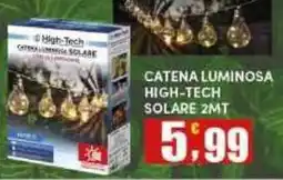 Maury's CATENA LUMINOSA HIGH-TECH SOLARE offerta