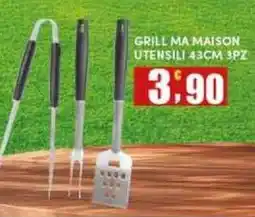 Maury's GRILL MA MAISON UTENSILI offerta