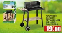 Maury's Ma maison barbecue rettangolare offerta