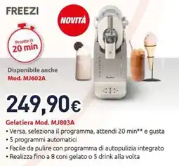 Unieuro Gelatiera Mod. MJ803A offerta