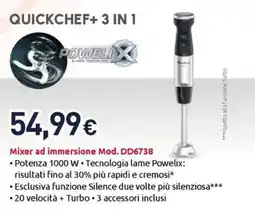 Unieuro QUICKCHEF+ 3 IN 1 offerta