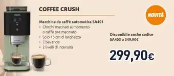 Krups Macchina da caffè automatica SA401
