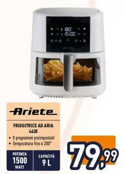 Unieuro Ariete Friggitrice ad Aria 4630 offerta
