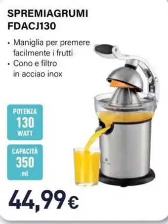 Unieuro SPREMIAGRUMI FDACJ130 offerta