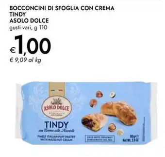 Bocconcini di Sfoglia con Crema TINDY Asolo Dolce