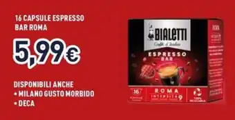 Unieuro Bialetti Espresso Bar Roma offerta