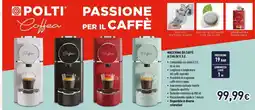 Unieuro MACCHINA DA CAFFÈ A CIALDE E.S.E. offerta