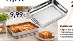 Unieuro STAR TEGLIA DA FORNO offerta