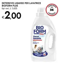 Bennet Detersivo liquido per lavatrice Bioform Plus offerta