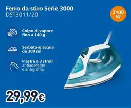 Unieuro Ferro da stiro Serie 3000 PHILIPS offerta