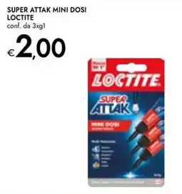 Bennet SUPER ATTAK MINI DOSI LOCTITE offerta