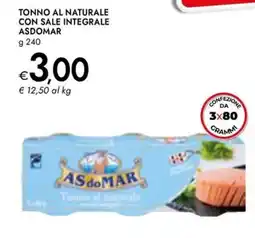 Bennet Tonno al naturale AsdoMAR offerta