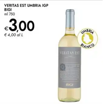 Bennet VERITAS EST UMBRIA IGP BIGI offerta