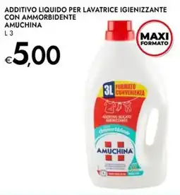 Bennet Additivo liquido per lavatrice igienizzante con ammorbidente Amuchina offerta