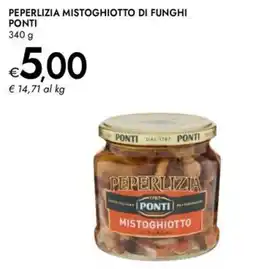Bennet Peperlizia Mistoghiotto di Funghi Ponti offerta