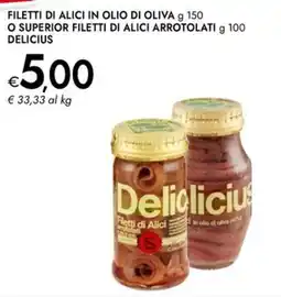 Bennet Filetti di Alici Delicius offerta