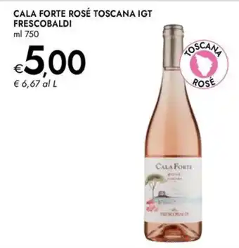 Bennet Cala Forte Rosé Toscana IGT Frescobaldi offerta