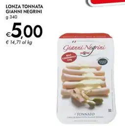 Bennet Lonza tonnata Gianni Negrini offerta
