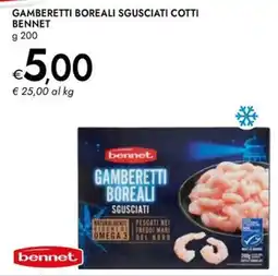 Bennet Gamberetti Boreali Sgusciati Cotti Bennet offerta