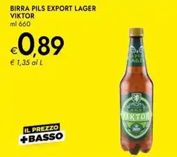 Bennet Birra Pils Export Lager Viktor offerta