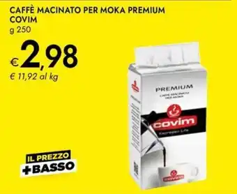 Bennet CAFFÈ MACINATO PER MOKA PREMIUM covim offerta