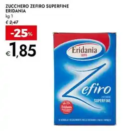 Bennet Zucchero Zefiro Superfine Eridania offerta