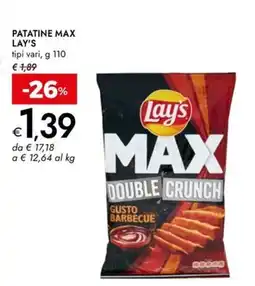 Bennet PATATINE MAX LAY'S offerta