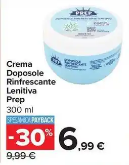 Carrefour Market Crema Doposole Rinfrescante Lenitiva Prep offerta