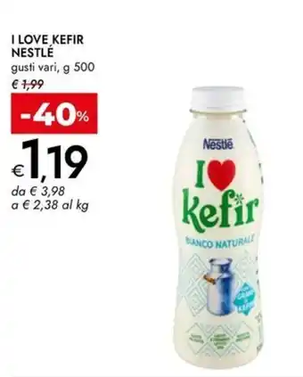 Bennet I LOVE KEFIR NESTLÉ offerta