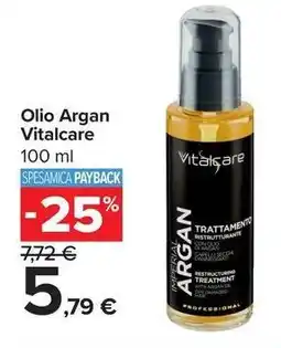 Carrefour Market Olio Argan Vitalcare offerta