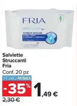 Carrefour Market Salviette Struccanti Fria offerta