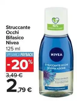 Carrefour Market Struccante Occhi Bifasico Nivea offerta