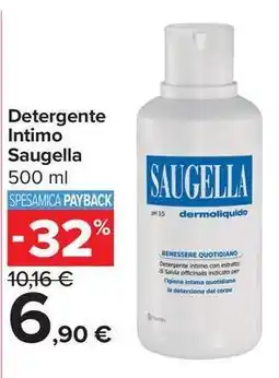 Carrefour Market Detergente Intimo Saugella offerta