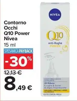 Carrefour Market Contorno Occhi Q10 Power Nivea offerta