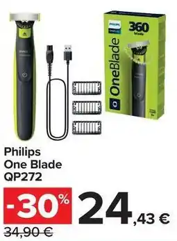 Carrefour Market Philips One Blade QP272 offerta