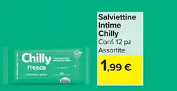 Carrefour Market Salviettine Intime Chilly offerta