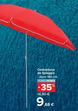 Carrefour Market Ombrellone da Spiaggia offerta