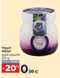 Carrefour Market Yogurt Alpiyò offerta