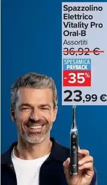 Carrefour Market Spazzolino Elettrico Vitality Pro Oral-B offerta