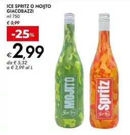Bennet ICE SPRITZ O MOIJTO GIACOBAZZI offerta
